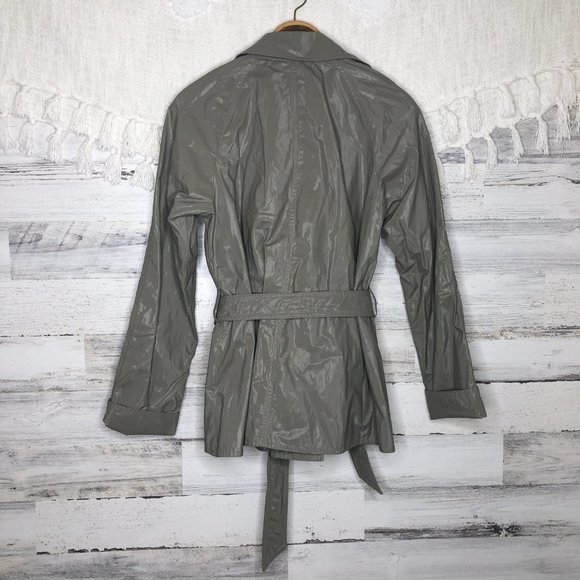 All Saints Spitalfields rain trench coat - Picture 4 of 7